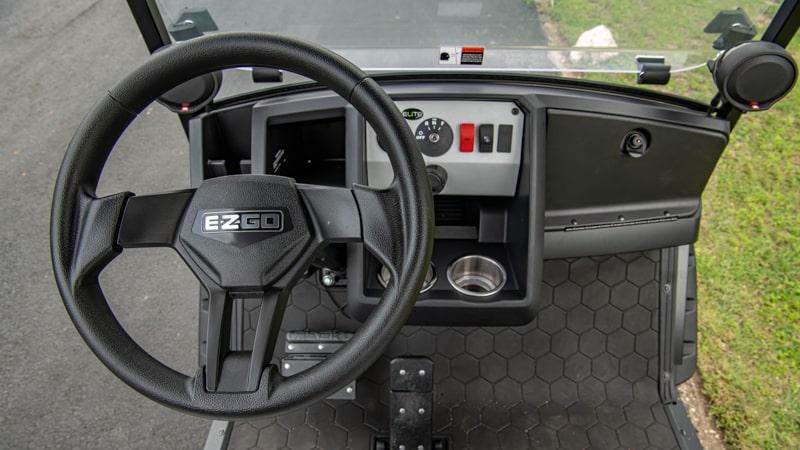 Functional Street Legal Golf Cart Dashboard with Storage